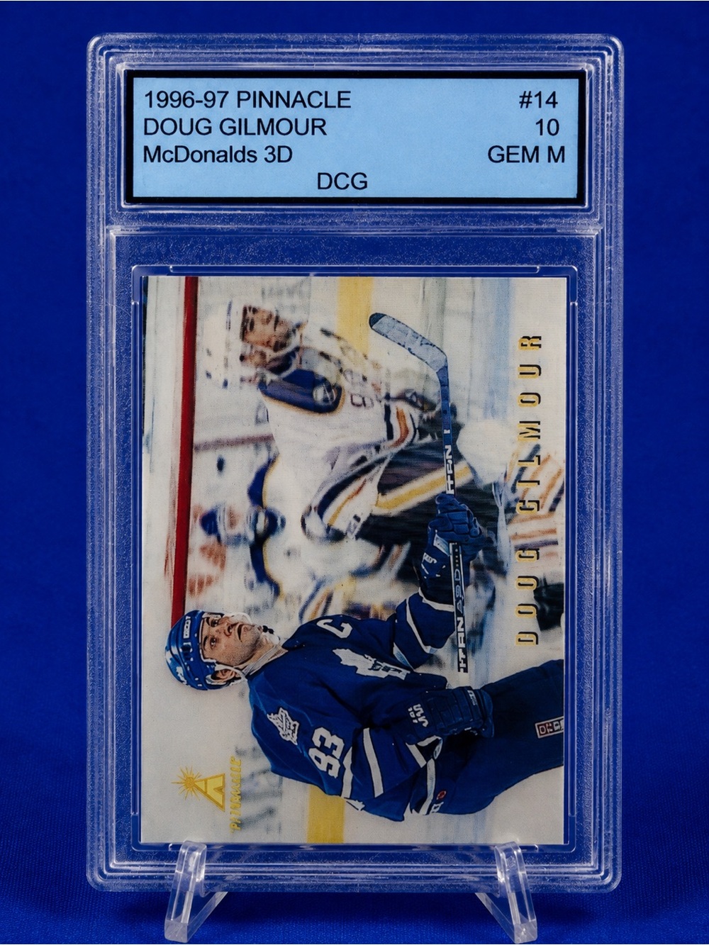 1996-97 Doug Gilmour Hockey Card — Toronto Maple Leafs